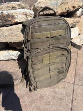 5.11 Tactical Rush 12 Backpack - Odin Green 24L Day Pack